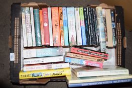 BOX CONTAINING MIXED HARDBACK AND PAPERBACK BOOKS, VARIOUS SUBJECTS