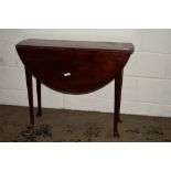 REPRODUCTION DROP LEAF TABLE, APPROX WIDTH 91CM