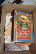 VARIOUS VINTAGE POST CARD BOOKS AND OTHER EPHEMERA