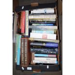 BOX OF MIXED BOOKS INCLUDING HISTORY INTEREST, FOLIO SOCIETY, ROBERT GRAVES "THE GREEK MYTHS",