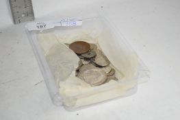 TRAY CONTAINING COINAGE