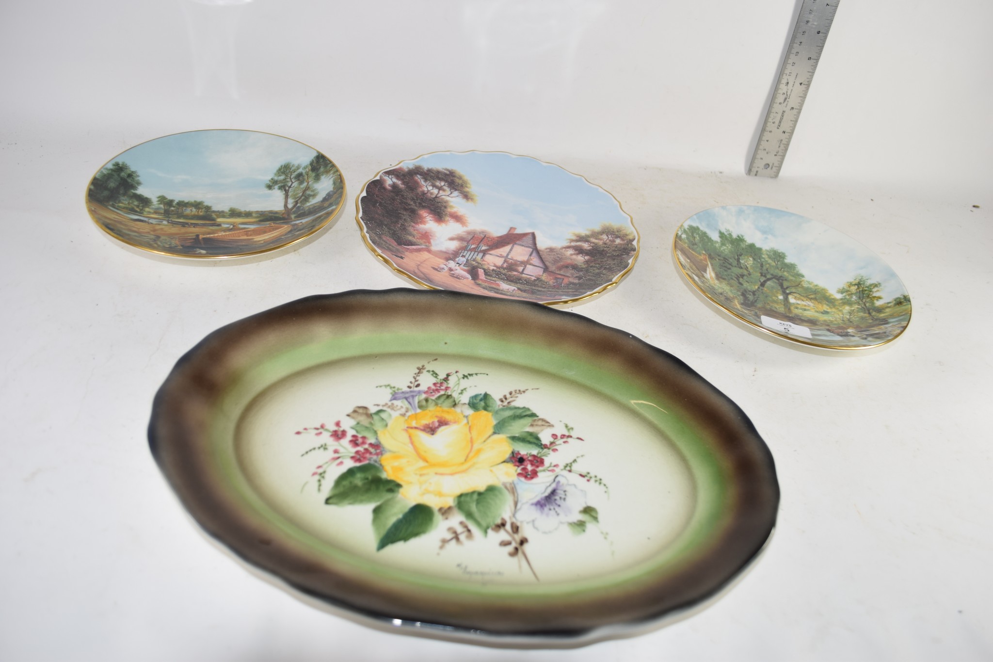 COALPORT COLLECTORS PLATES INCLUDING JOHN CONSTABLE "THE HAYWAIN" - Image 2 of 2