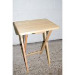 SMALL FOLDING PICNIC OR SOFA TABLE, APPROX 48 X 36CM