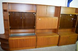 Teak Wall Units