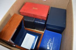 BOX CONTAINING BOXES FOR ROTARY WRIST WATCHES