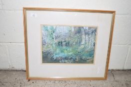 FRAMED PASTEL, APPROX 27 X 37CM (FRAME APPROX 60 X 50CM)