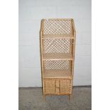 Wicker Shelf Unit