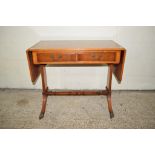 REPRODUCTION SOFA TABLE, WIDTH APPROX 88CM