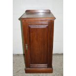 VINTAGE STAINED WOOD POT CUPBOARD, WIDTH APPROX 38CM
