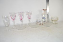 DRINKING GLASSES AND BOWLS