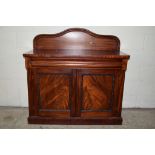 VICTORIAN MAHOGANY CHIFFONIER, LENGTH APPROX 125CM