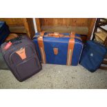 THREE VARIOUS SUITCASES, THE LARGEST LENGTH APPROX 68CM