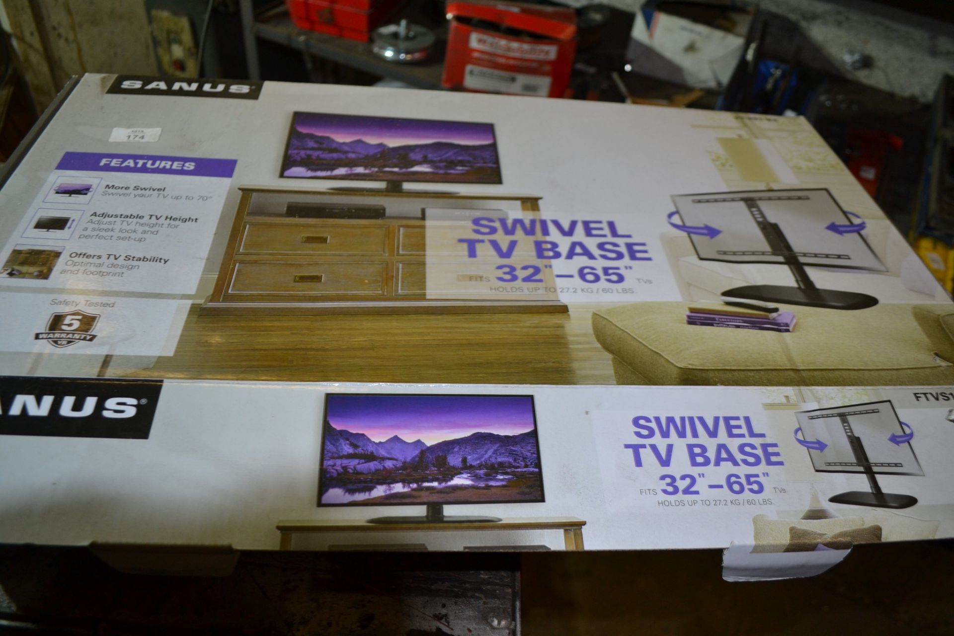 Swivel TV base