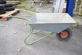 TIN WHEELBARROW