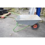 TIN WHEELBARROW