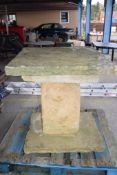 STONE GARDEN TABLE H 90 W 76