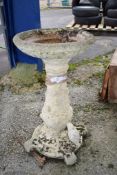 COMPOSITION BIRD BATH H 97CM