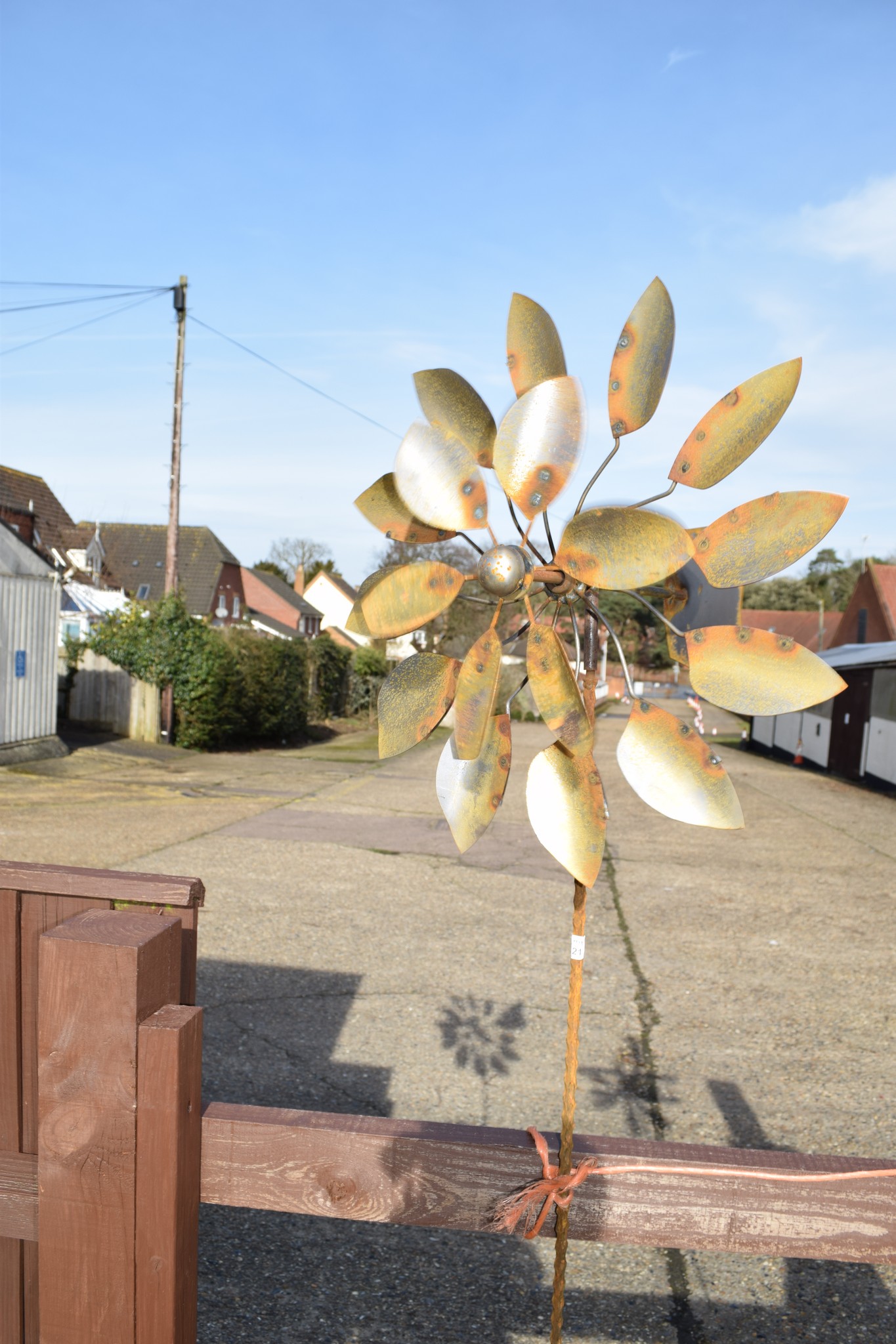 DAISY WEATHER VANE H 200CM - Image 3 of 4