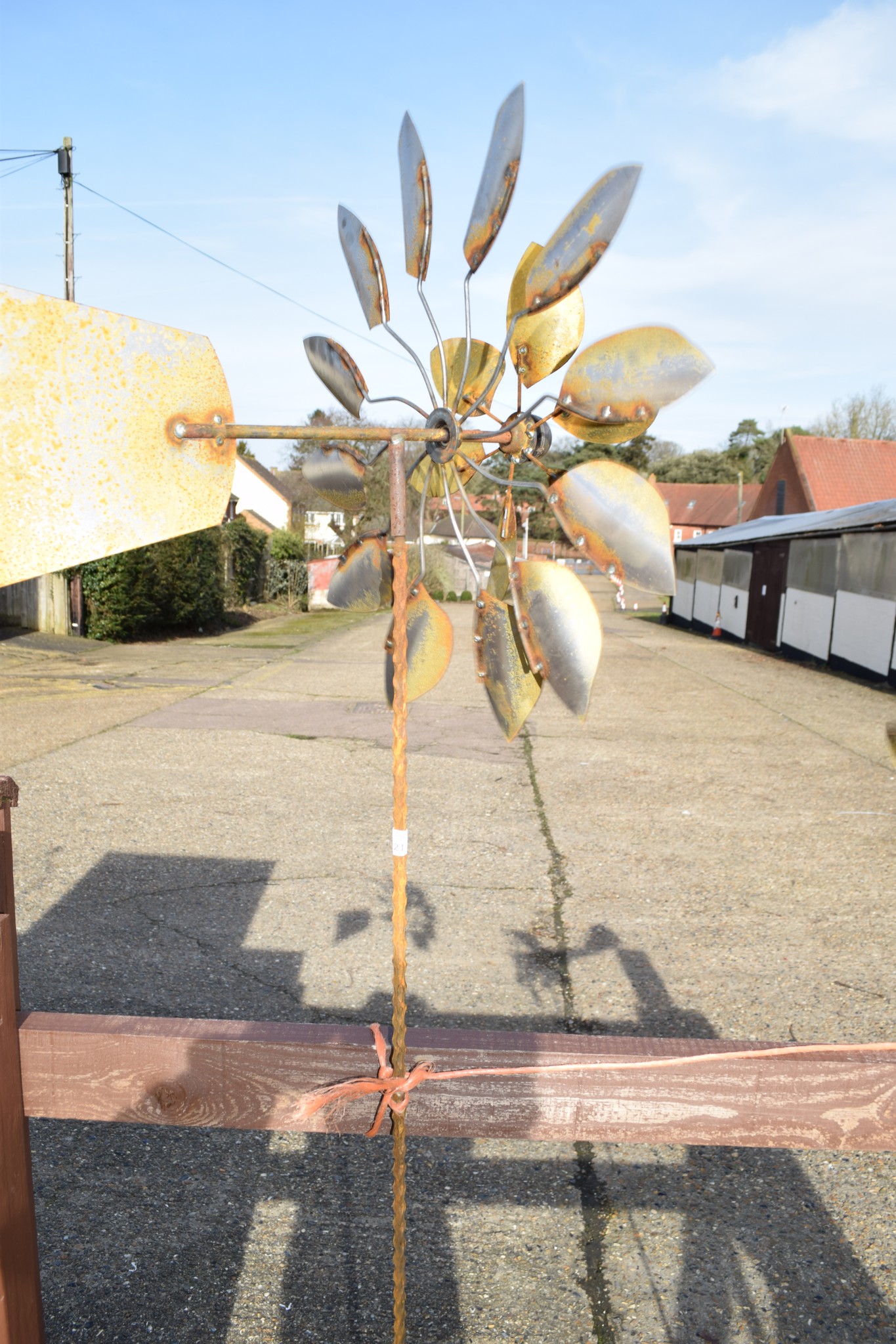 DAISY WEATHER VANE H 200CM - Image 2 of 4