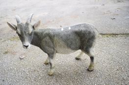 RESIN GOAT FIGURE H50CM L 55CM