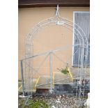 LARGE DECORATIVE ROSE ARCH W 145CM H 245CM