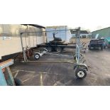 Galvanised dual Dinghy (boat) Trailer