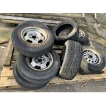 Pallet various Wheels/Tyres