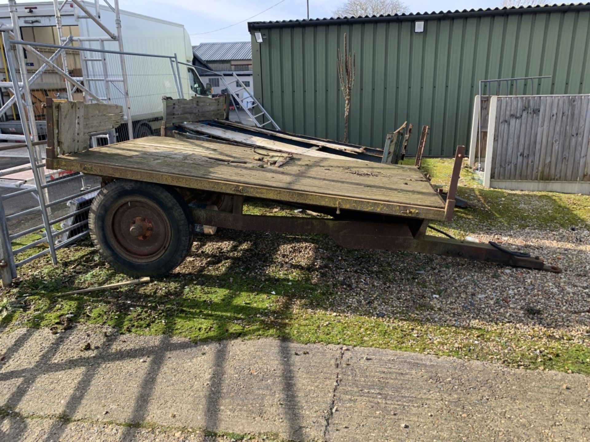 Vintage tipping Farm Trailer