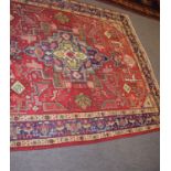 Modern Hamadan carpet, 195 x 150cm