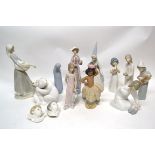 Group of Lladro figures