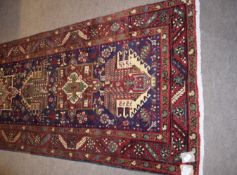 Modern Karajeh runner, 450 x 90cm