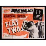 Flat Two by Edgar Wallace original UK film poster 1962.