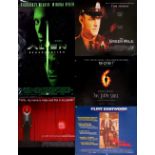 Collection of UK cinema film posters to include Alien Resurrection, Jude, Green Mile etc.