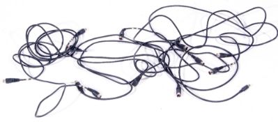 Assortment of keyboard cables.