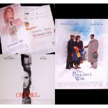 The Preachers Wife with Whitney Houston - four UK cinema film posters.