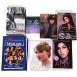 Collection of 7 books to include Bruce Springsteen's 'Born to Run', Loving Amy, Taylor Swift: From