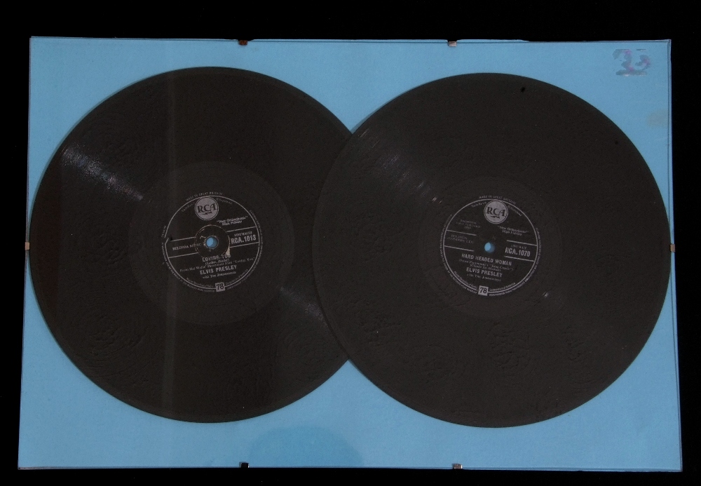 Small collection of Elvis Presley including twelve 10" 78 RPM shellac singles in various conditions - Image 2 of 3