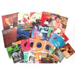 Collection of LP Vinyl and singles.