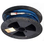 Reel of instrument cable.