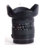 Sigma Aspherical 18-35mm lens with fitted case.