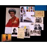 Collection of autograph books and related items, mainly film and TV, including Andre Previn, Billy