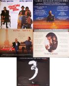 Collection of Uk cinema film posters to include Steal Big Steal Little, Somersby, Waterworld etc.