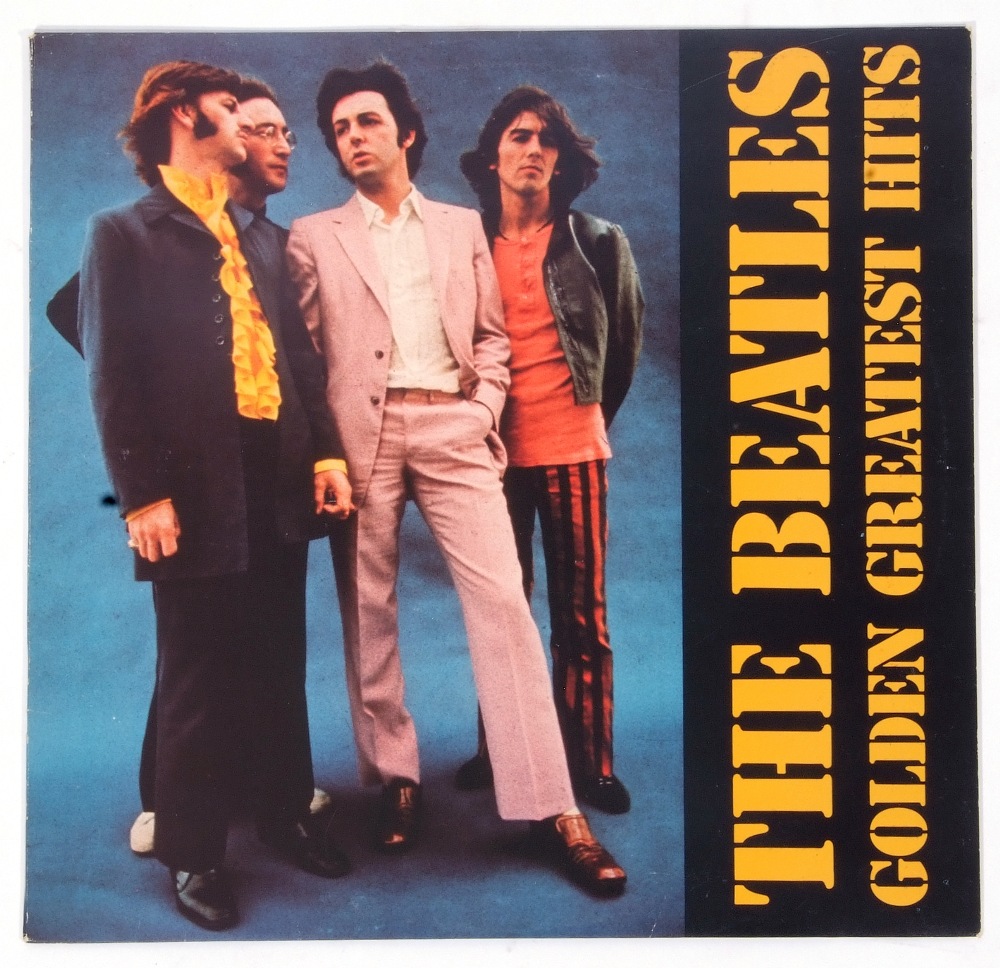 The Beatles Golden Greatest Hits' LP Vinyl.
