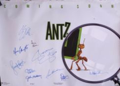 Antz Movie 1998 film poster.