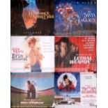 Large quantity of UK cinema film posters to include The Talented Mr. Ripley, Cider House Rules etc.
