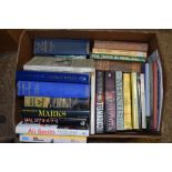 BOX SET OF BOOKS, ART ETC