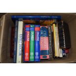 BOX MIXED BOOKS, DIXTIONARYS, MEDICAL BOOKS ETC