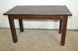 PAINTED WOOD LOW TABLE, APPROX 110CM X 61CM