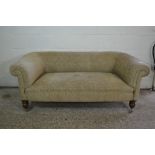 19TH CENTURY FRAMED CHESTERFIELD STYLE TWO SEATER SOFA APPROX WIDTH 170CM