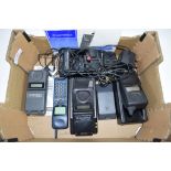 BOX QTY OF MOTOROLA PHONES AND SPARES